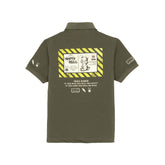 Boys Back Printed Polo T-Shirt